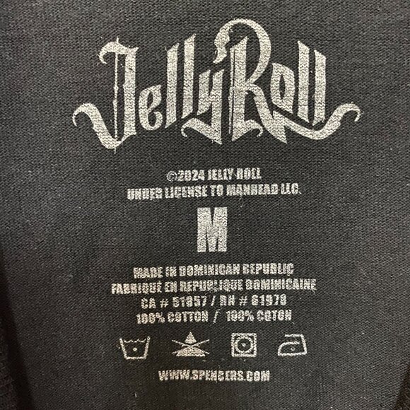 Jelly Roll Halfway To Hell Whitsitt Chapel Album T-Shirt Medium - Picture 4 of 4